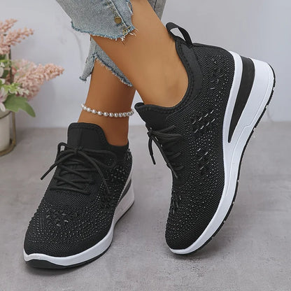 Supportive sneakers with sparkling detail for women | Bonnie