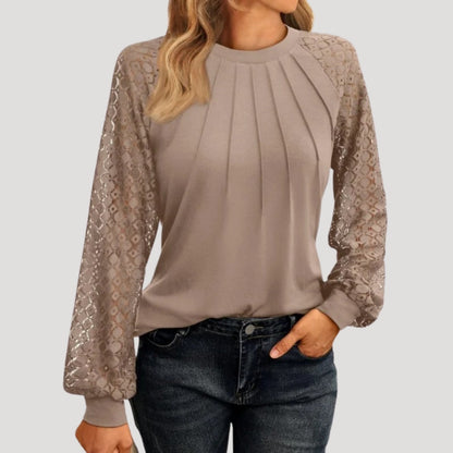 Long sleeve smart casual blouse for women | Serena
