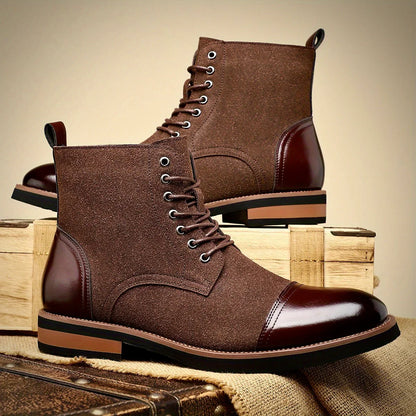 Classic oxford leather dress boots for men | Oliver Ashford -4