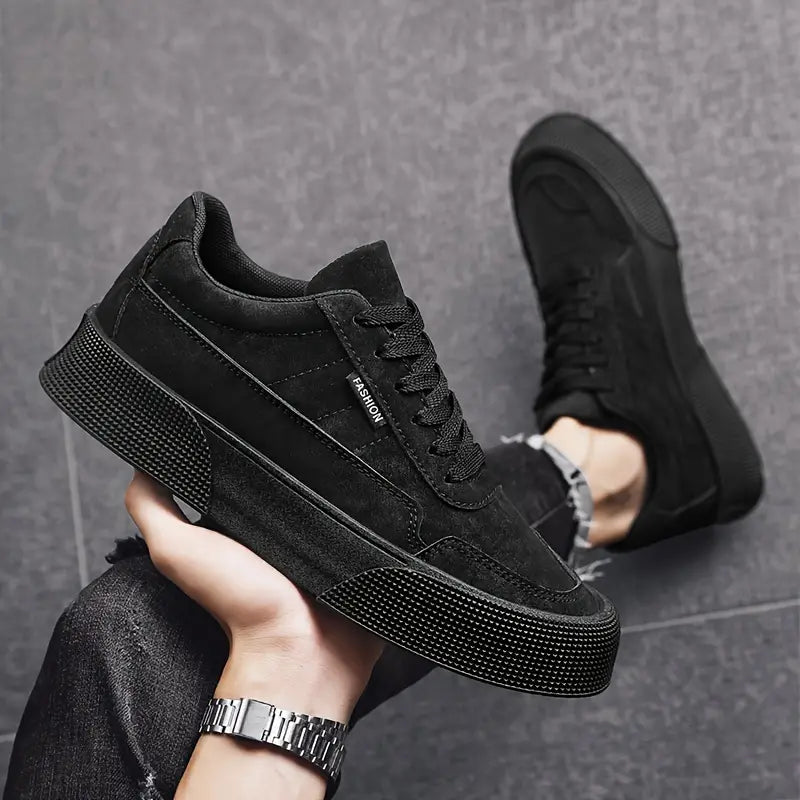 Casual chunky-sole everyday trainers for men -4