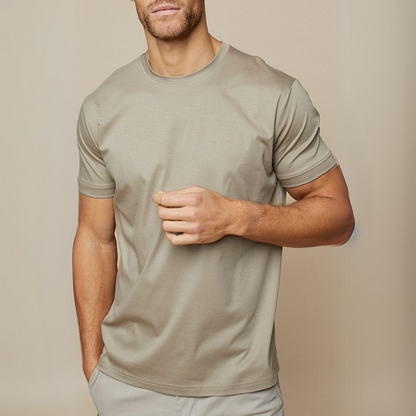 Classic luxe soft tailored everyday t-shirt for men -2