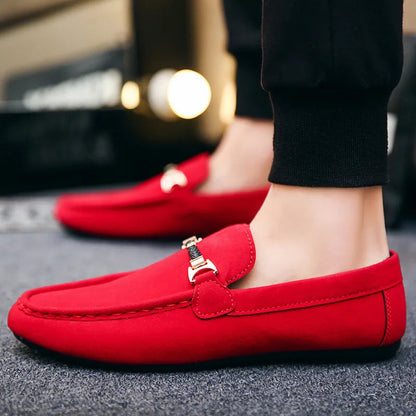 Classic suede formal everyday loafers for men -3