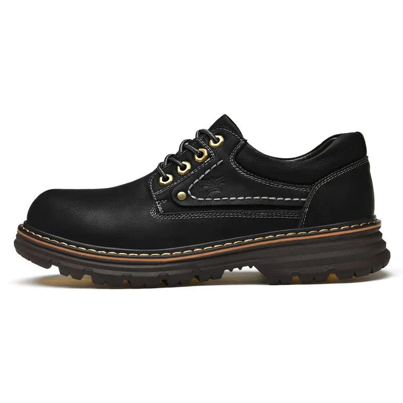 Rugged oxford shoes with classic silhouette for men | Cruz