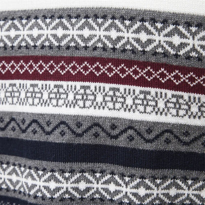 Classic zip-up everyday pullover jumper for men | Soho -9