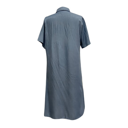 Floral shirt dress with button front for women | Kirra