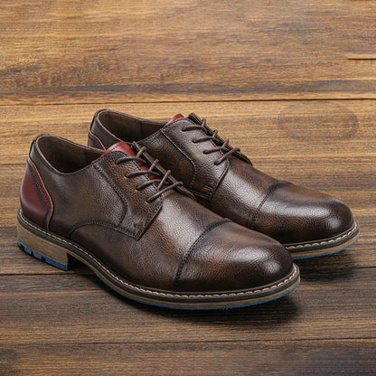 Retro casual business shoes with classic silhouette for men | Mael
