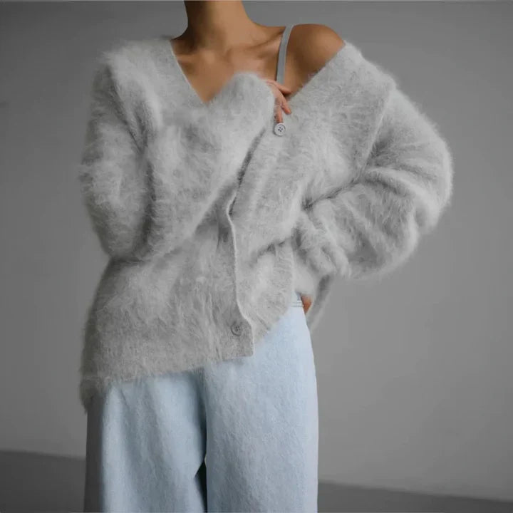 Luxurious classic everyday cardigan for women -11