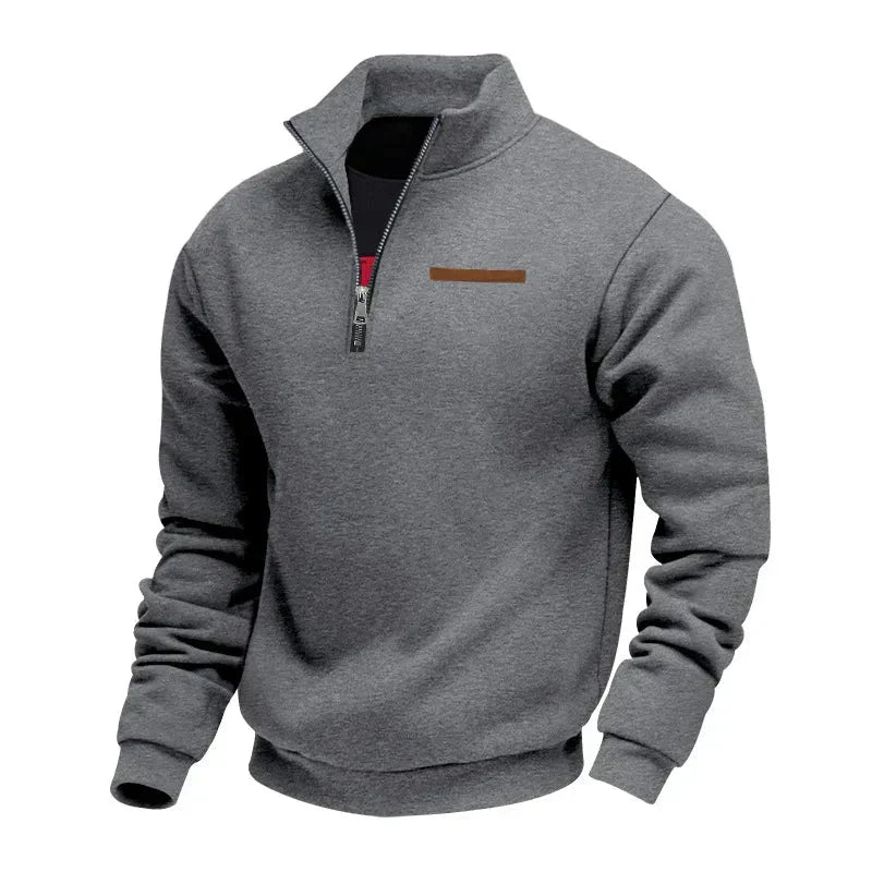 Soft fleece everyday pullover jumper for men | Adrien -9