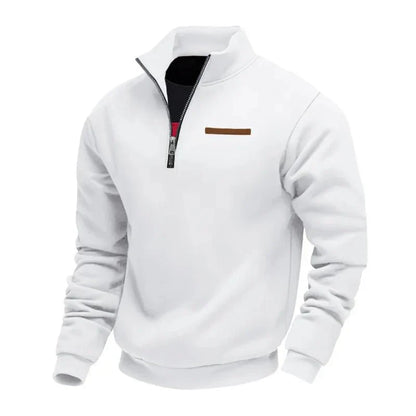 Soft fleece everyday pullover jumper for men | Adrien -7