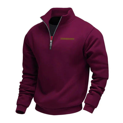 Soft fleece everyday pullover jumper for men | Adrien -6