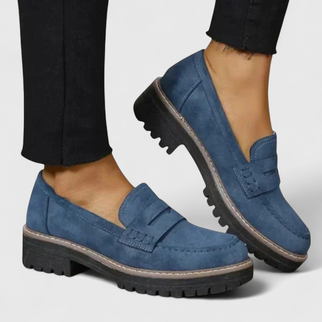 Classic orthopaedic everyday loafers for women | Savrani -3